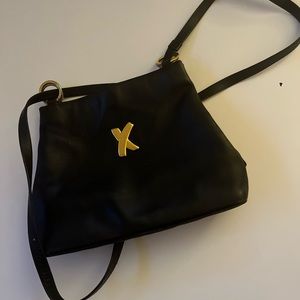 PALAMO PICASSO BAG MADE IN ITALY.  GOOD SHAPE WIYH MINOR WEAR ON BRASS.